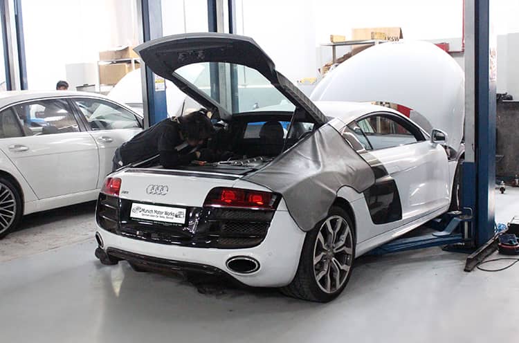 Body Work and Audi repairs Dubai